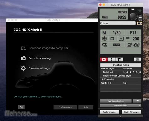 canon eos utility for mac